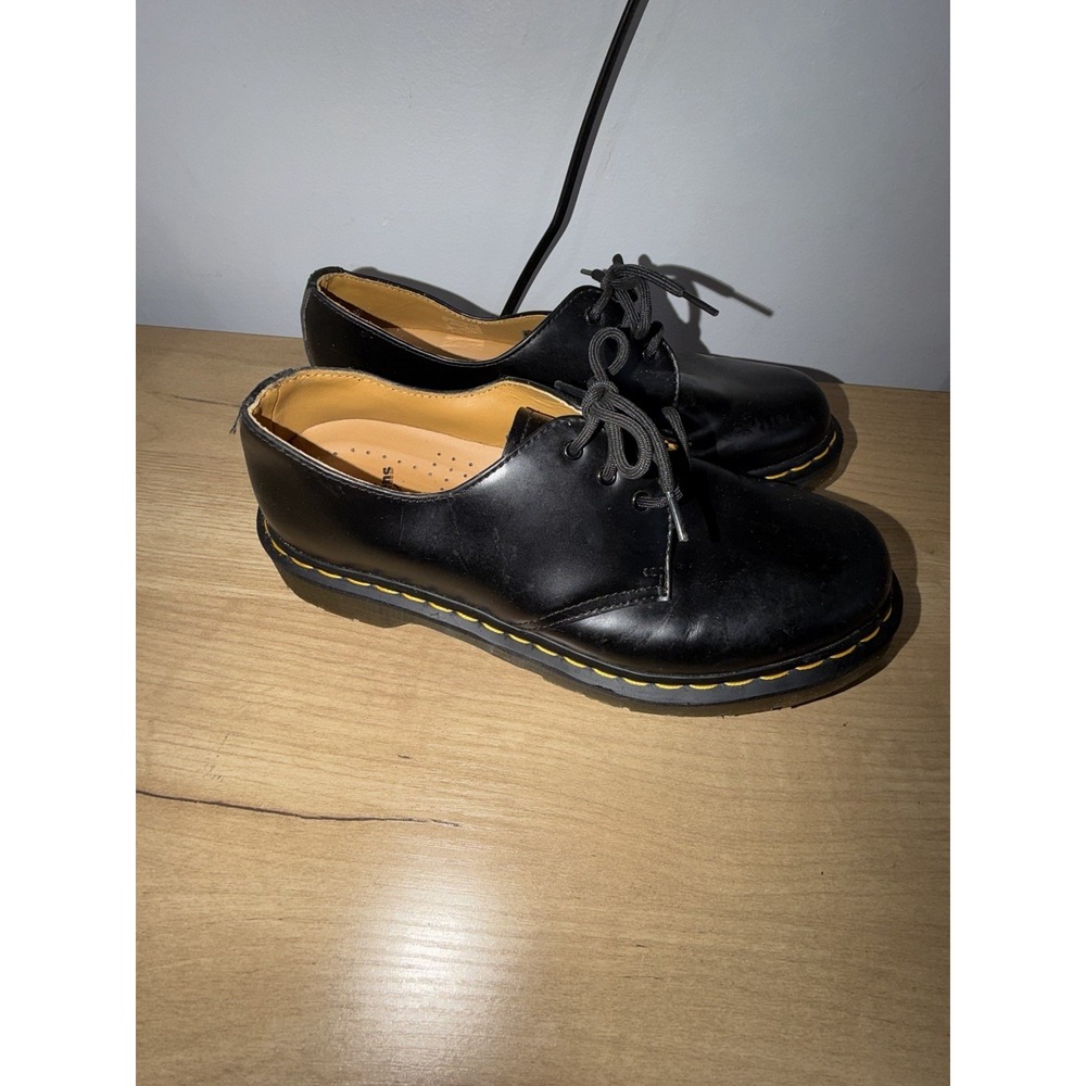 Dr. Martens 11837 Women's Oxford Shoes Black Leather Lace-Up Docs US‎ Size 9 i